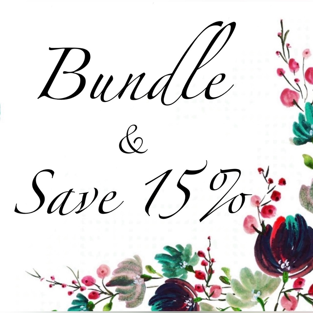 Bundle 2+ items and Receive 15% OFF